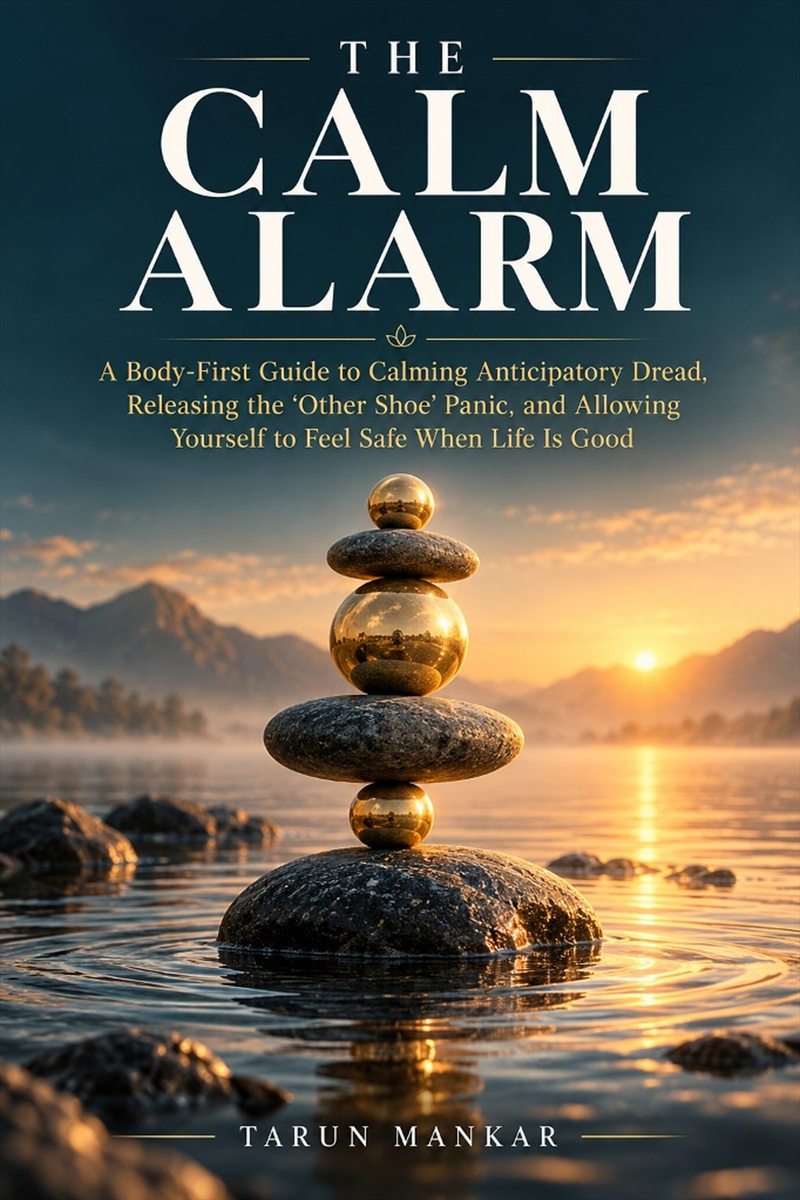 The Calm Alarm Book Cover — Somatic Psychology by Tarun Mankar