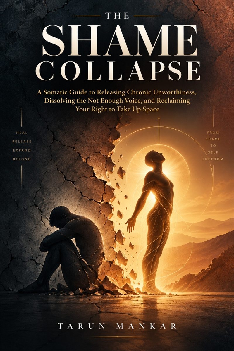 The Shame Collapse Book Cover — Somatic Psychology by Tarun Mankar