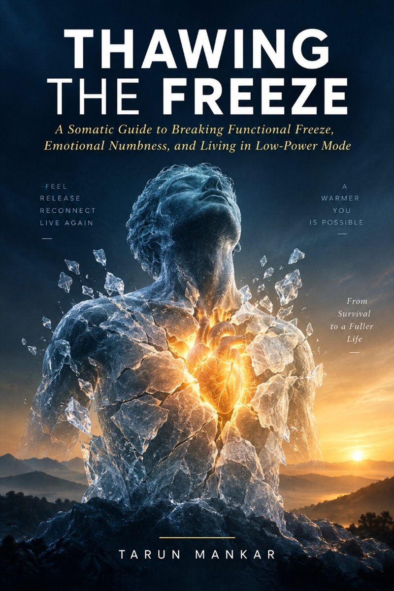 Thawing the Freeze Book Cover — Somatic Psychology by Tarun Mankar